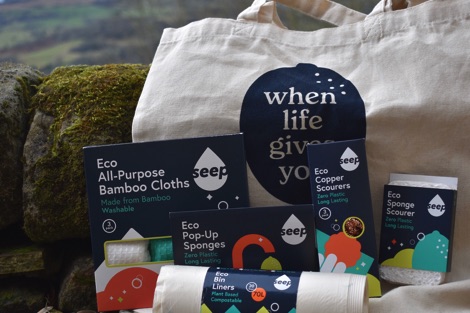 Seep plastic-free cleaning supplies